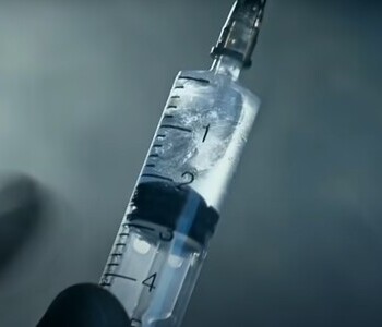 Лечение зависимости от тропикамида в Новороссийске Шприц с жидкостью